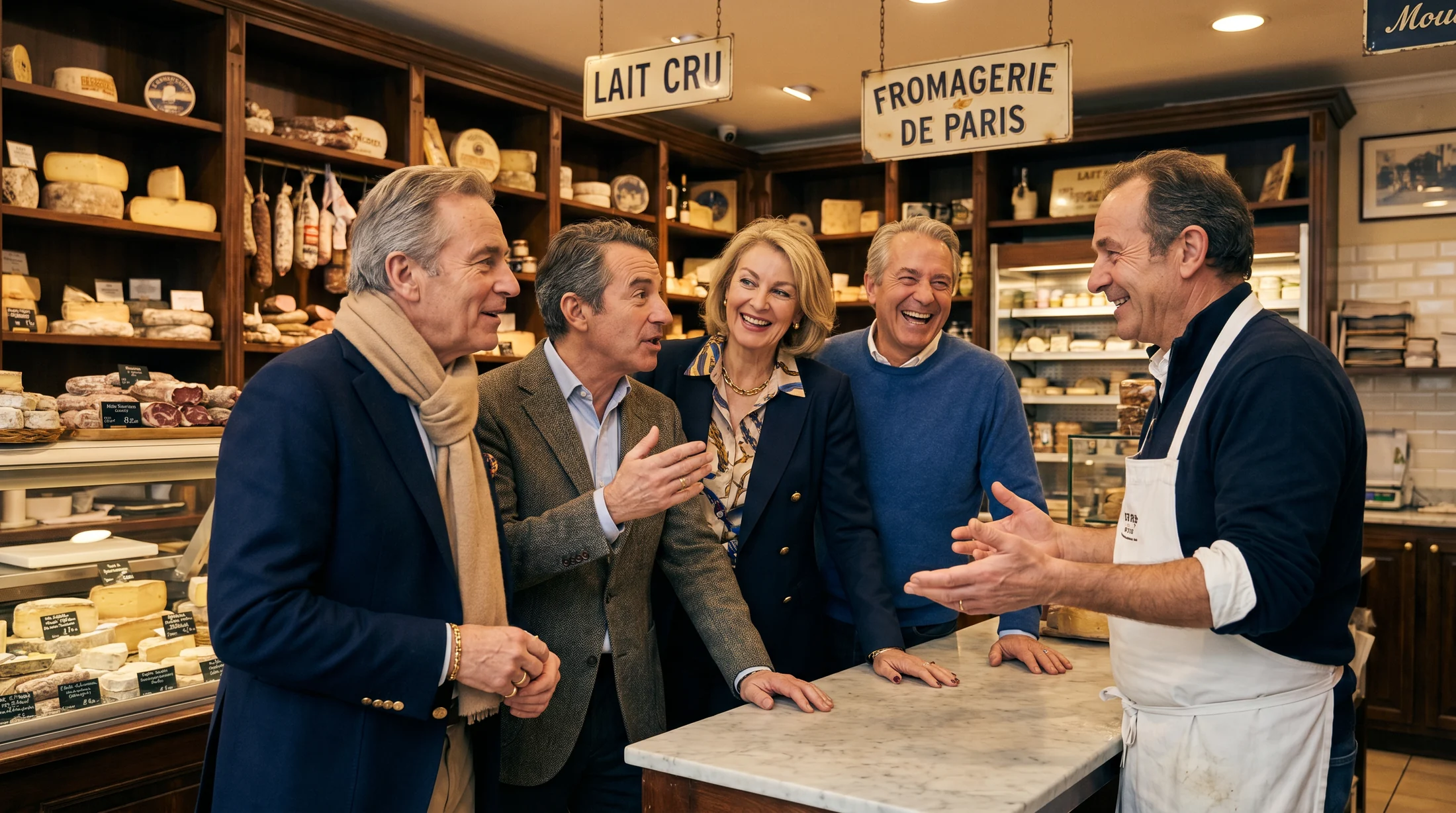 Learn French through greetings — live from Parisian galas & tearooms
