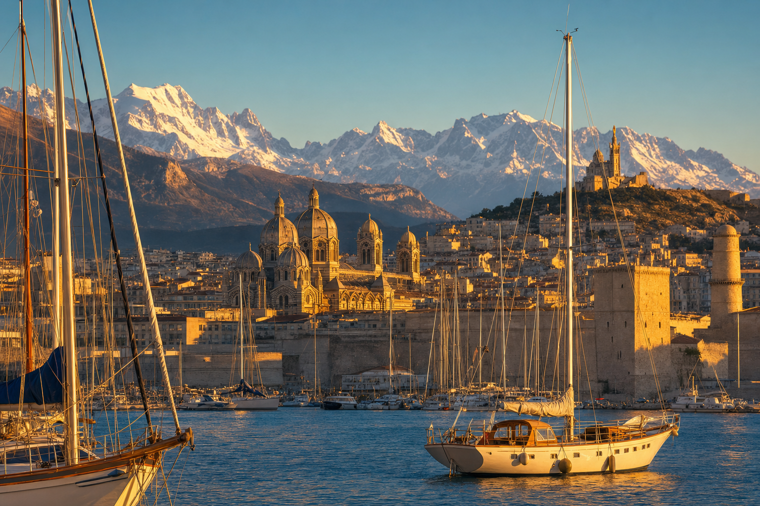 Marseille and the Mediterranean coast