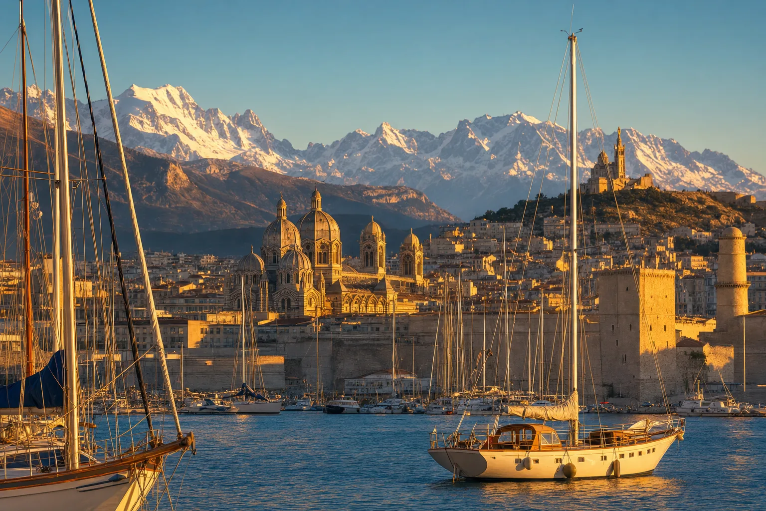 Marseille and the Mediterranean coast